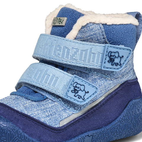 Robuste und umweltfreundliche Stiefel für Kinder, aus veganem Material gefertigt, mit praktischem Schnürsystem