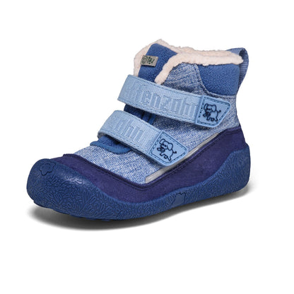 Kinderstiefel in Blau mit süßem Elefanten-Design, perfekt für den Alltag und besondere Anlässe