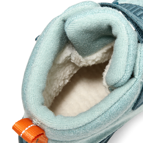 AFFENZAHN TEX Stiefel COMFY WOOL HASE - mint / petrol