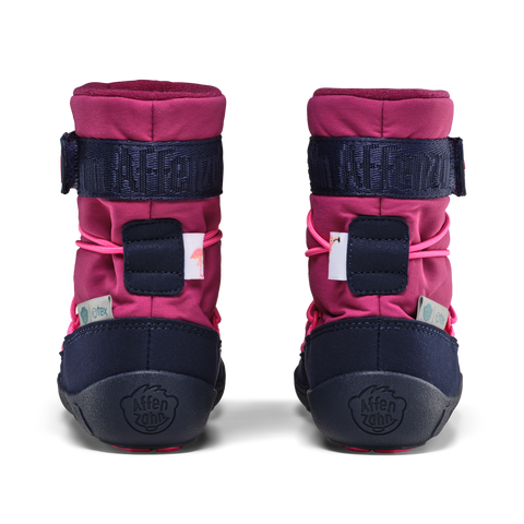 AFFENZAHN TEX Stiefel VEGAN SNOWY FLAMINGO - pink / lila
