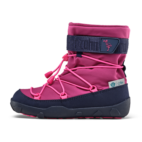 AFFENZAHN TEX Stiefel VEGAN SNOWY FLAMINGO - pink / lila