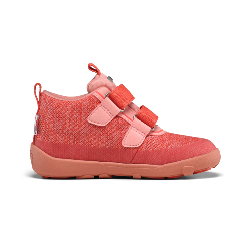 AFFENZAHN TEX Knöchelschuh KNIT HAPPY PONY - koralle / rosa