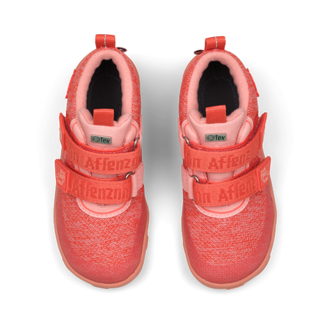 AFFENZAHN TEX Knöchelschuh KNIT HAPPY PONY - koralle / rosa
