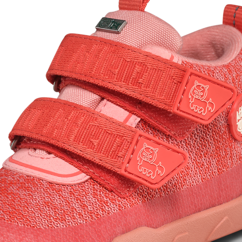 AFFENZAHN TEX Knöchelschuh KNIT HAPPY PONY - koralle / rosa