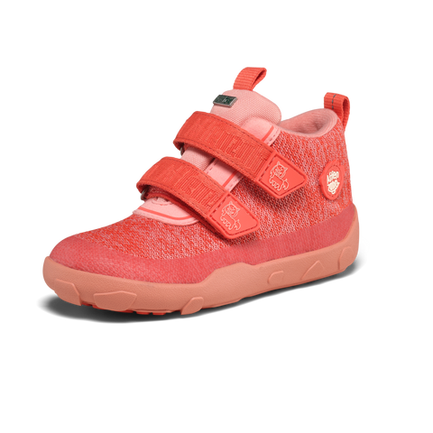 AFFENZAHN TEX Knöchelschuh KNIT HAPPY PONY - koralle / rosa