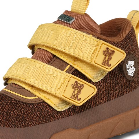 AFFENZAHN TEX Knöchelschuh KNIT HAPPY TIGER - braun / gelb