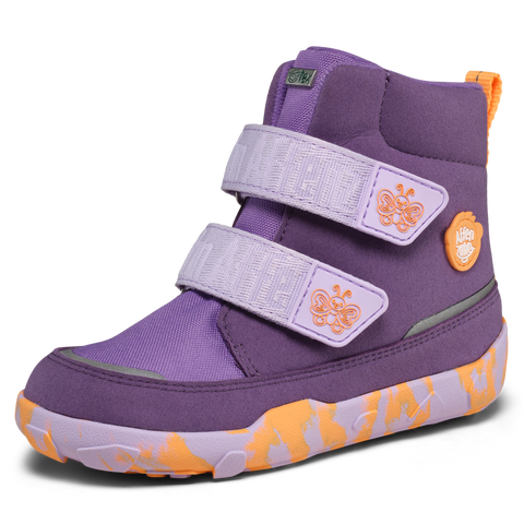 AFFENZAHN TEX Stiefel COMFY VEGAN AFFENZAHN Schmetterling - lila / orange / flieder