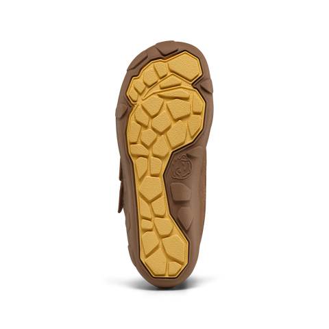 AFFENZAHN TEX Stiefel COMFY WOLLE TIGER - braun / gelb