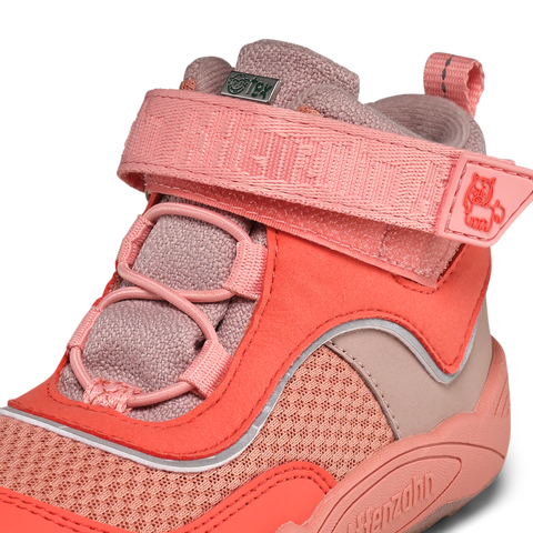 AFFENZAHN TEX Knöchelschuh VEGAN EXPLORY PONY - koralle / rosa