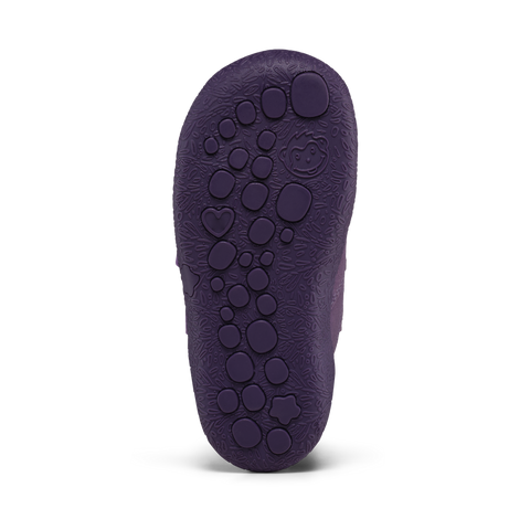 AFFENZAHN TEX Stiefel VEGAN SNUGGY SCHMETTERLING - lila / flieder / orange