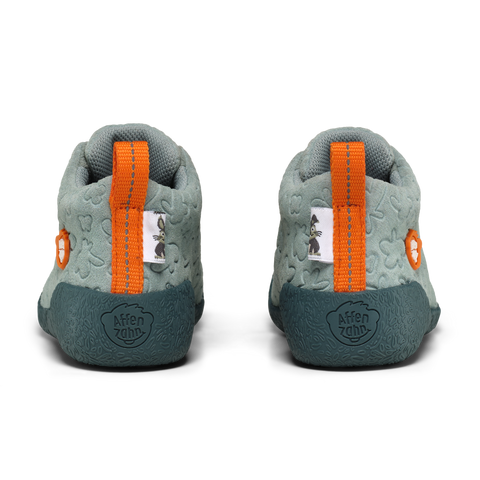 AFFENZAHN TEX Knöchelschuh LEDER STARTY HASE - mint / orange