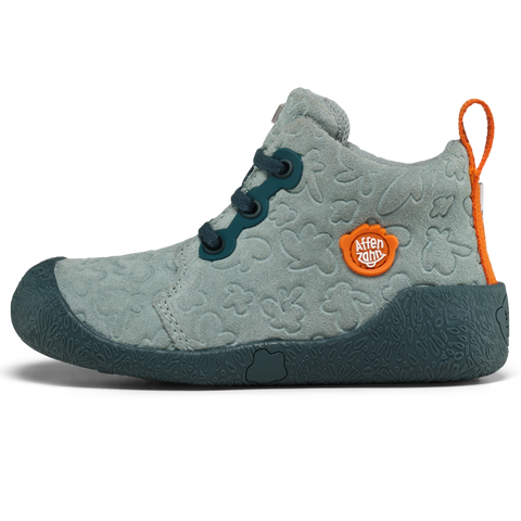 AFFENZAHN TEX Knöchelschuh LEDER STARTY HASE - mint / orange