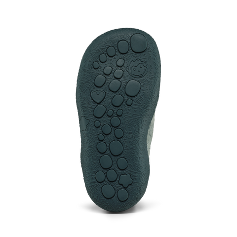 AFFENZAHN TEX Knöchelschuh LEDER STARTY HASE - mint / orange