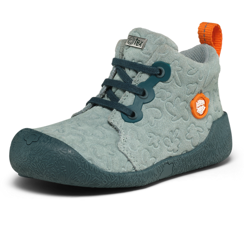 AFFENZAHN TEX Knöchelschuh LEDER STARTY HASE - mint / orange