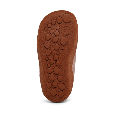 AFFENZAHN TEX Knöchelschuh LEDER STARTY REH - rosa