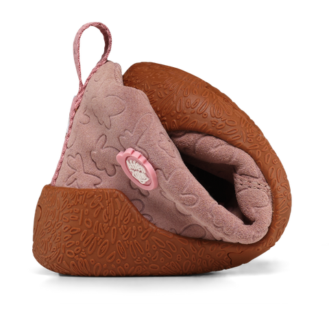AFFENZAHN TEX Knöchelschuh LEDER STARTY REH - rosa