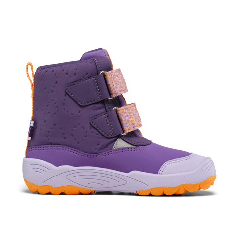 AFFENZAHN TEX Stiefel VEGAN BLIZZY SCHMETTERLING - lila / flieder / orange