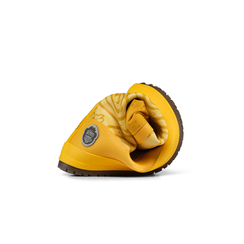 AFFENZAHN Gummistiefel  VEGAN PUDDLY TIGER - gelb / braun