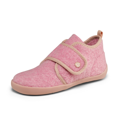 AFFENZAHN Hausschuh WOLLE PURY REH - rosa