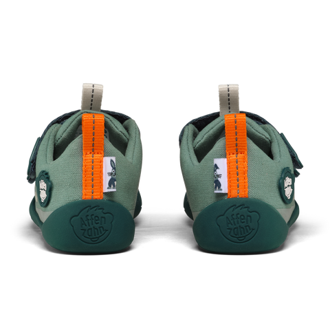 AFFENZAHN Barfuß Halbschuh COTTON LUCKY HASE - petrol