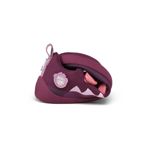 AFFENZAHN Barfuß Halbschuh COTTON LUCKY OTTER - beere / rosa