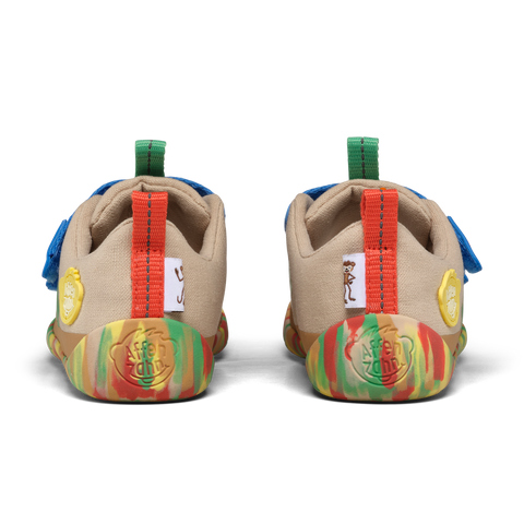 AFFENZAHN Barfuß Halbschuh COTTON LUCKY AFFENZAHN - beige / bunt