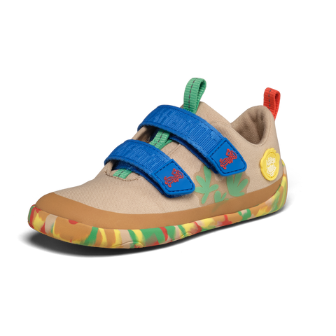 AFFENZAHN Barfuß Halbschuh COTTON LUCKY AFFENZAHN - beige / bunt