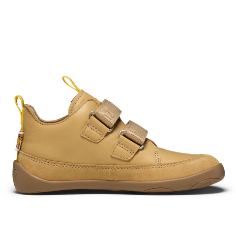 AFFENZAHN Barfuß Halbschuh BUDDY Tiger - sand / senf by AFFENZAHN