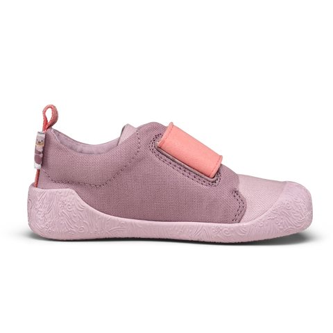 AFFENZAHN Barfuß Halbschuh SMALLY OTTER - flieder / koralle by AFFENZAHN