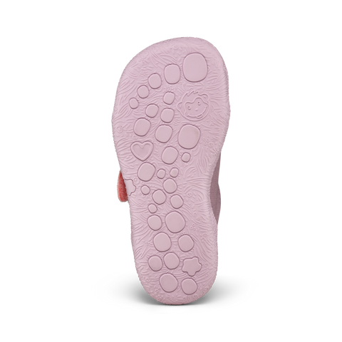 AFFENZAHN Barfuß Halbschuh SMALLY OTTER - flieder / koralle by AFFENZAHN