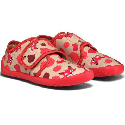 AFFENZAHN Hausschuh COTTON MOVY - Fuchs by AFFENZAHN