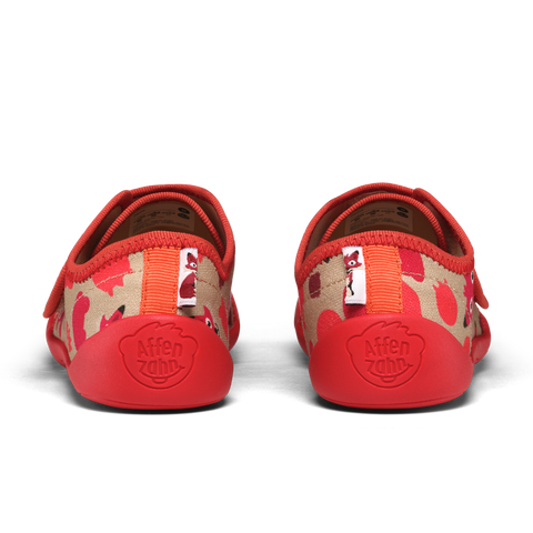 AFFENZAHN Hausschuh COTTON MOVY - Fuchs by AFFENZAHN