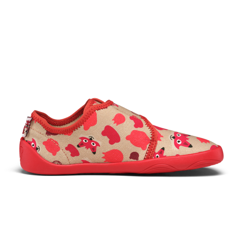 AFFENZAHN Hausschuh COTTON MOVY - Fuchs by AFFENZAHN