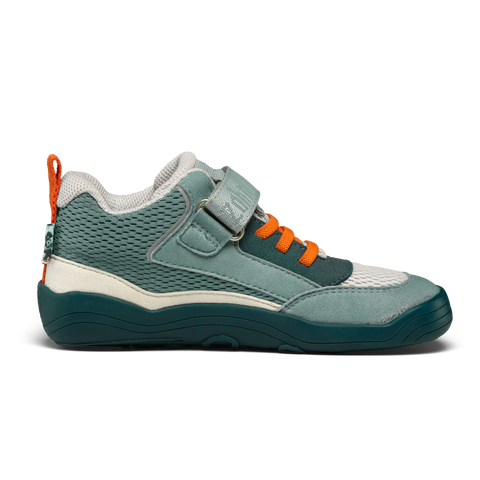 AFFENZAHN Halbschuh VEGAN Cheerly HASE - petrol / orange by AFFENZAHN