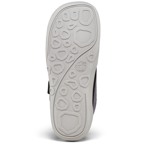 AFFENZAHN Halbschuh VEGAN Cheerly PANTHER - schwarz / grau / neongrün