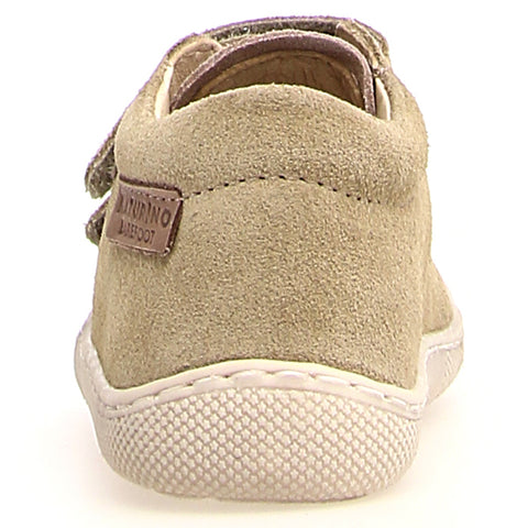 Flexible and comfortable NATURINO Barfußschuh Halbschuh AMUR in pistachio and beige