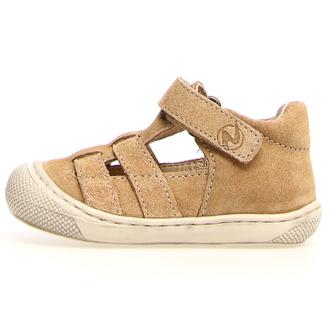 NATURINO Halbsandale BEDE - sand: Comfortable and stylish open-toe sandal in a neutral color for kids