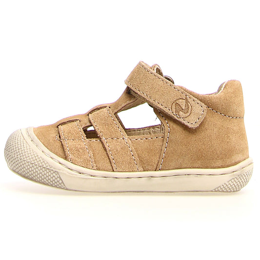 NATURINO Halbsandale BEDE - sand: Comfortable and stylish open-toe sandal in a neutral color for kids