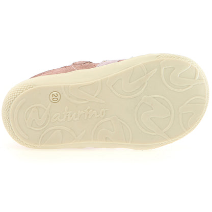 NATURINO Halbsandale BEDE in rosa, mint und flieder, bequeme und modische Sommer-Sandale