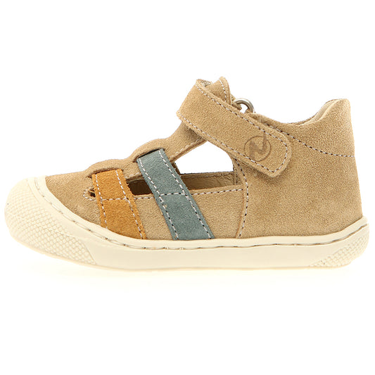 Natürino Halbsandale BEDE - sand / mineral / curry 