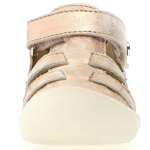 NATURINO Halbsandale BEDE - roségold: Stylish and comfortable roségold half sandal for kids