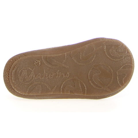 NATURINO Halbschuh COCOON in pistazie, cognac, and royal colors, a stylish and comfortable footwear option for children