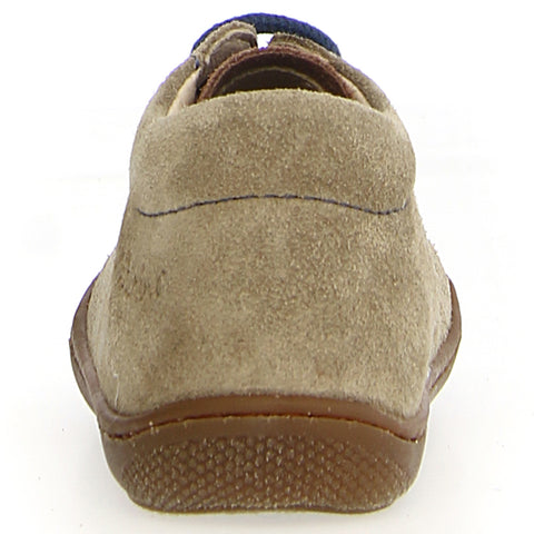 NATURINO Halbschuh COCOON in pistachio, cognac, and royal blue color, a comfortable and stylish choice for children's footwear