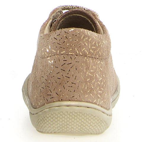 Beige and gold NATURINO Halbschuh COCOON, a stylish and comfortable footwear option for any occasion
