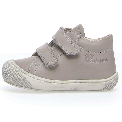 Close-up of the stylish NATURINO Halbschuh COCOON in light gray