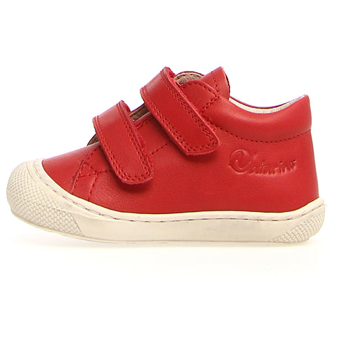 NATURINO Halbschuh COCOON in rot, mit weicher Innensohle und rutschfester Sohle, ideal für aktive Kinder