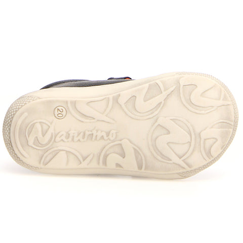 NATURINO Halbschuh COCOON in navy, celeste, and rot colors, perfect for stylish and comfortable everyday wear for kids