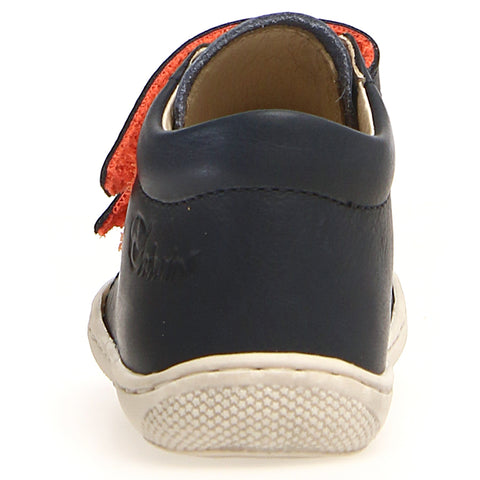 NATURINO Halbschuh COCOON in navy, celeste, and rot, a stylish and comfortable shoe for children's everyday wear
