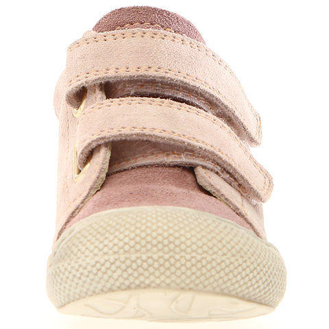 Naturino Cocoon Mädchen Halbschuh in zartem Rosa mit Klettverschluss