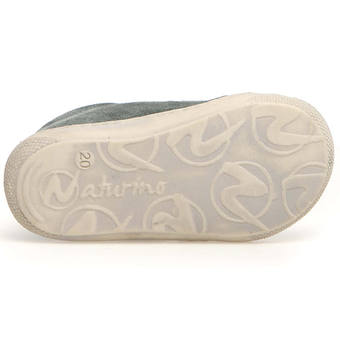 NATURINO Halbschuh COCOON - eisblau Velour für Mädchen, Größe 31